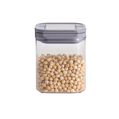 Sainsburys Habitat Airtight Storage Container Grey Food Storage Canister 1.1L- Buy online at McGrocer