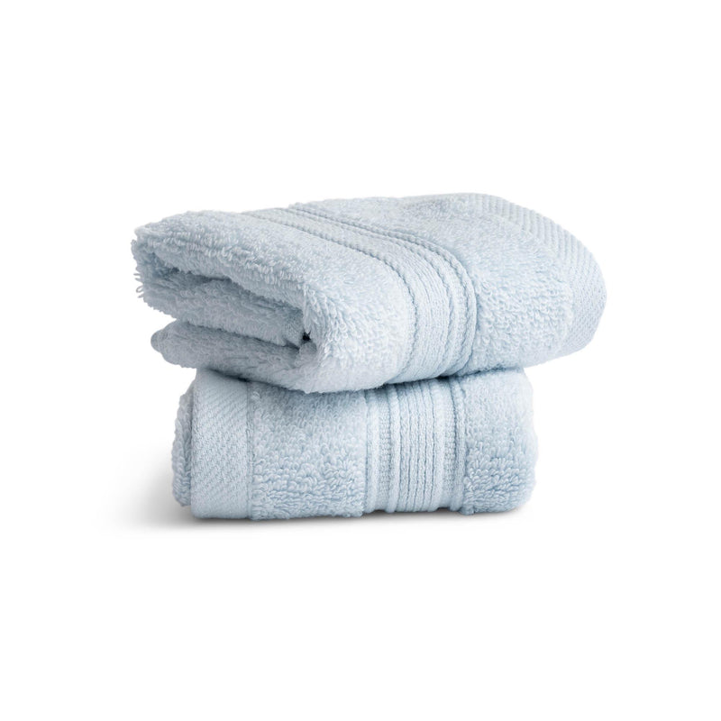 Habitat supersoft country blue hand towel 90x50cm - UK version