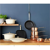 Habitat cream cast iron griddle pan 23cm - British product