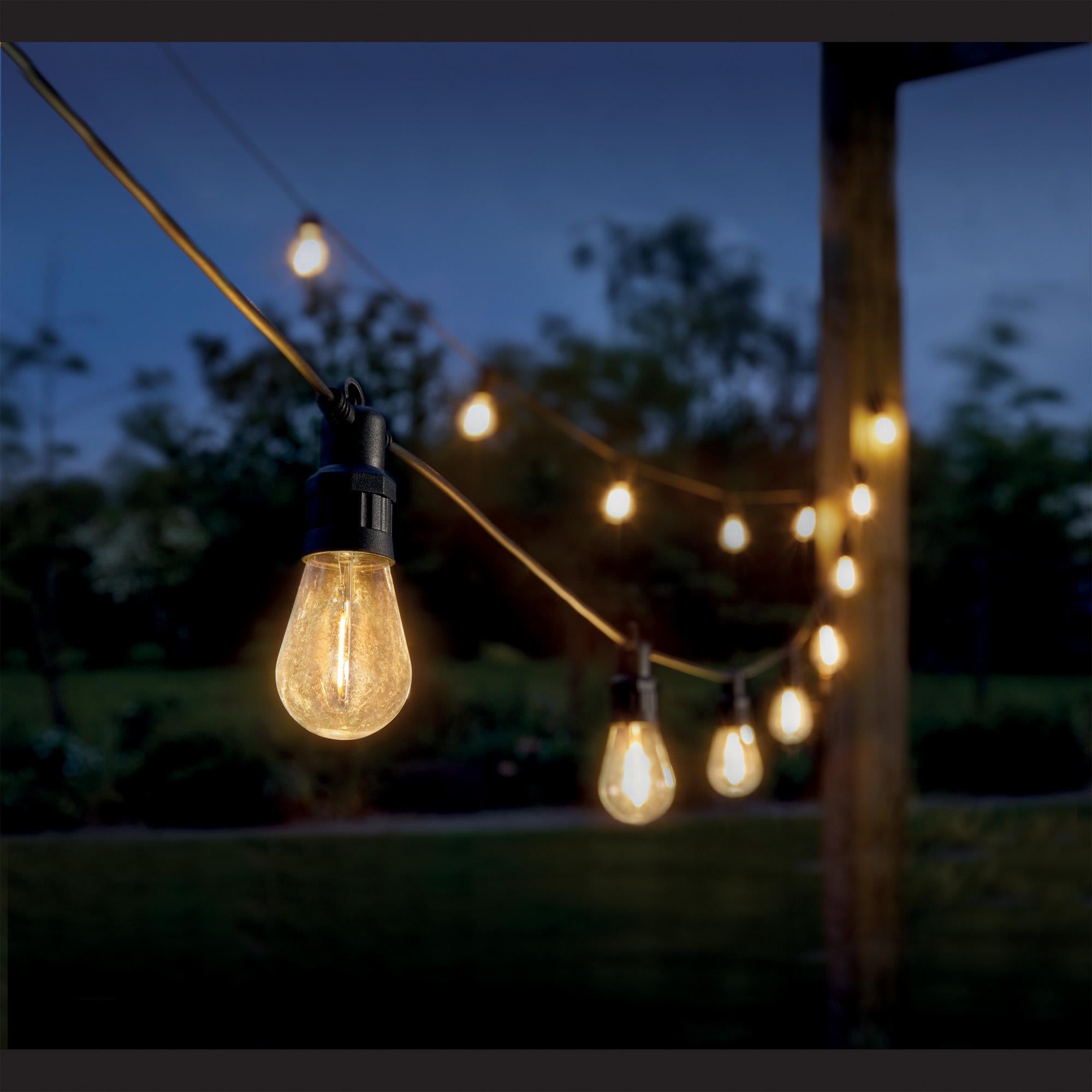 Smart Garden 20 vintage festoon lights, UK version