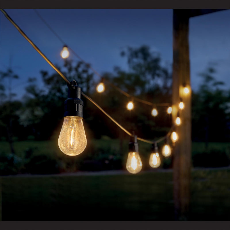 Smart Garden 20 vintage festoon lights, UK version