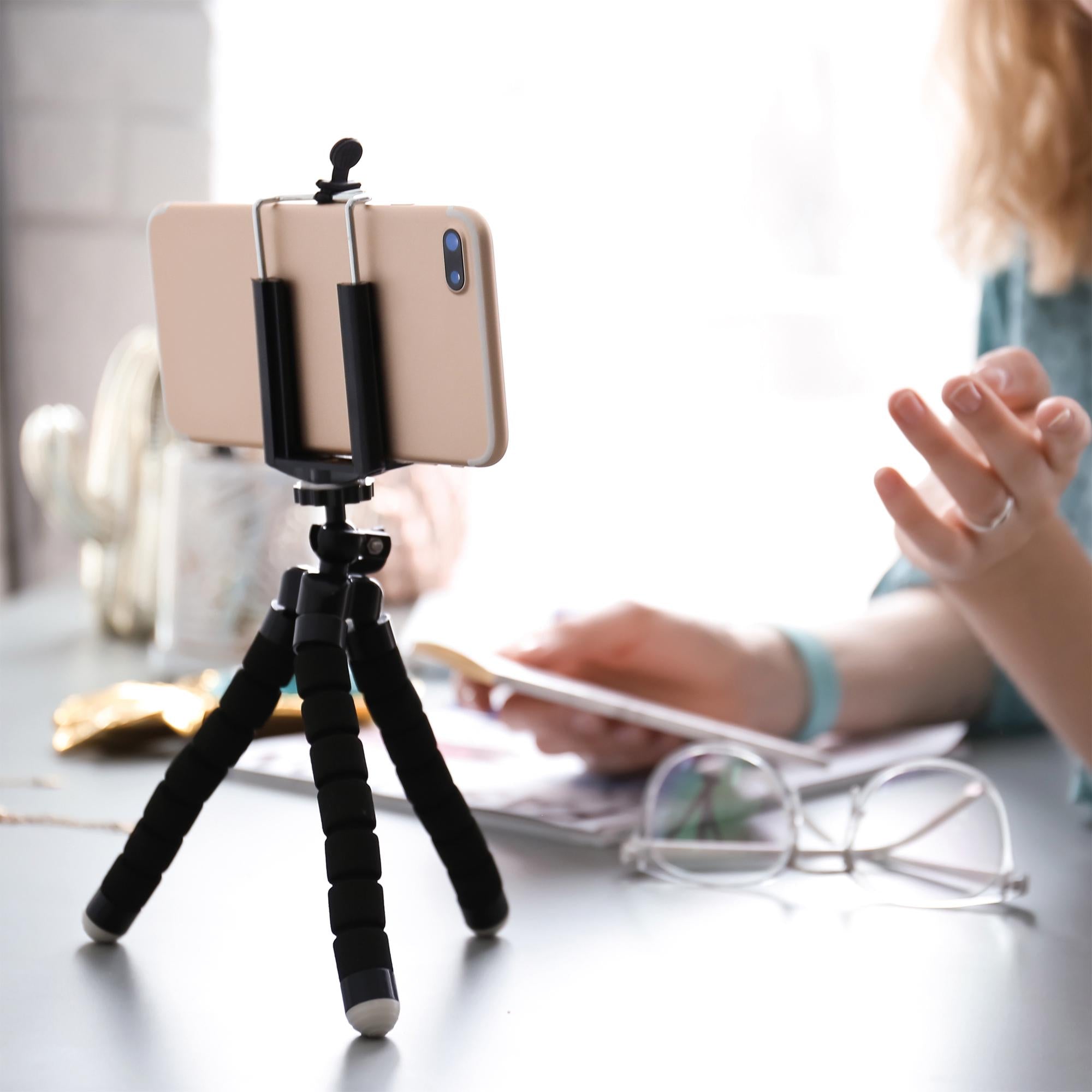 Flexible Juice Social Bluetooth Tripod Black 18cm, UK version
