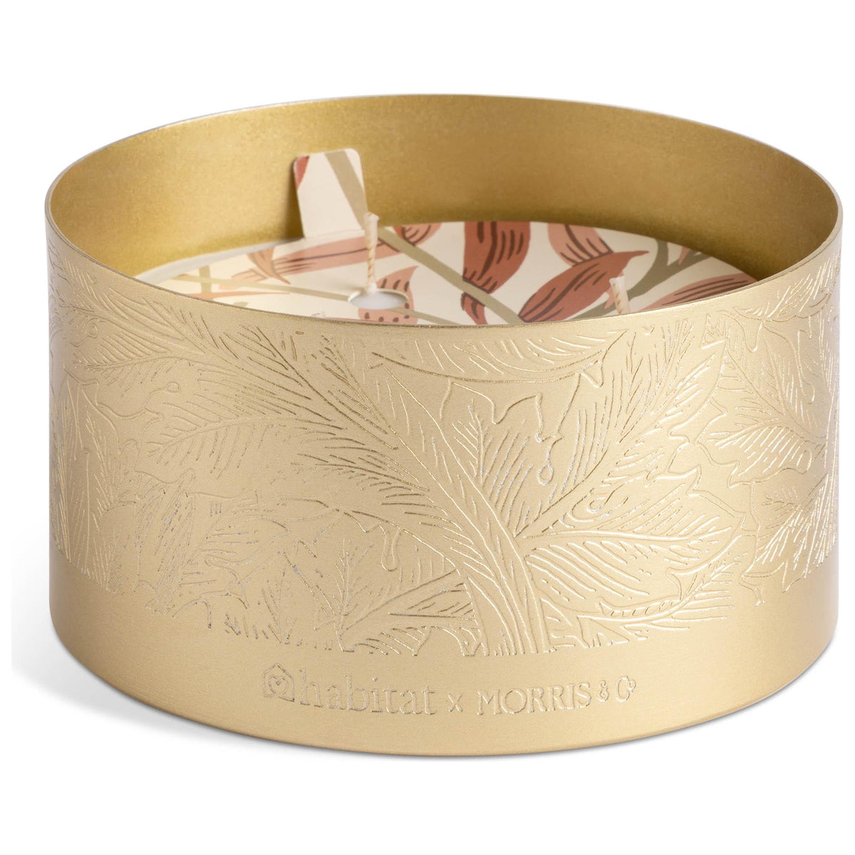 Habitat x Morris & Co. Candle Oak & Acorn 7x13cm, UK version