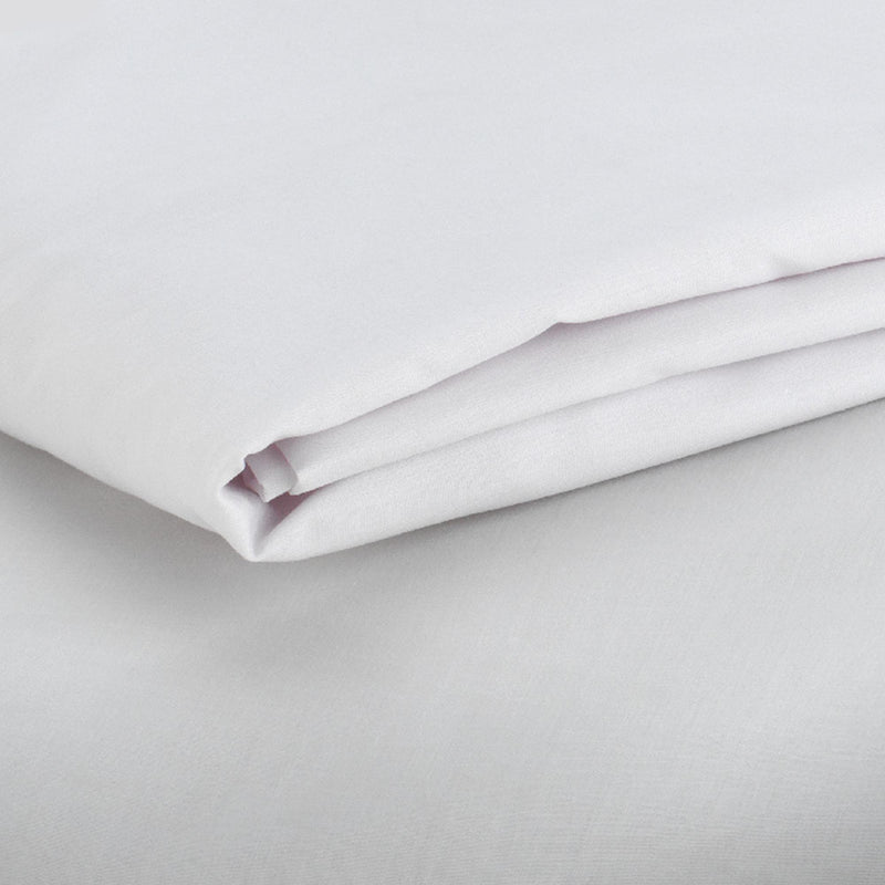 Sainsbury's Home plain fitted sheet white (British brand)
