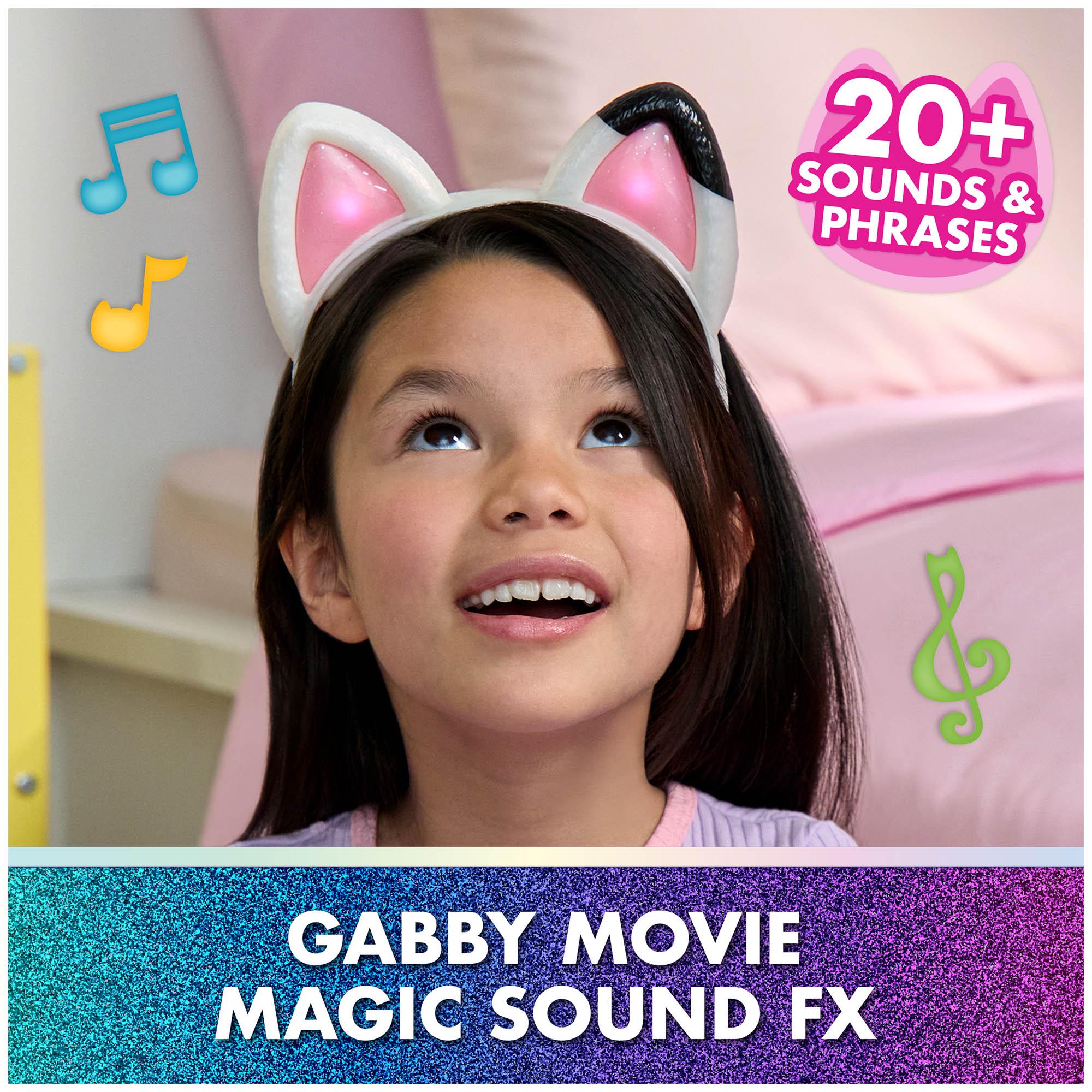 Gabby's Dollhouse interactive cat ears headband, UK version