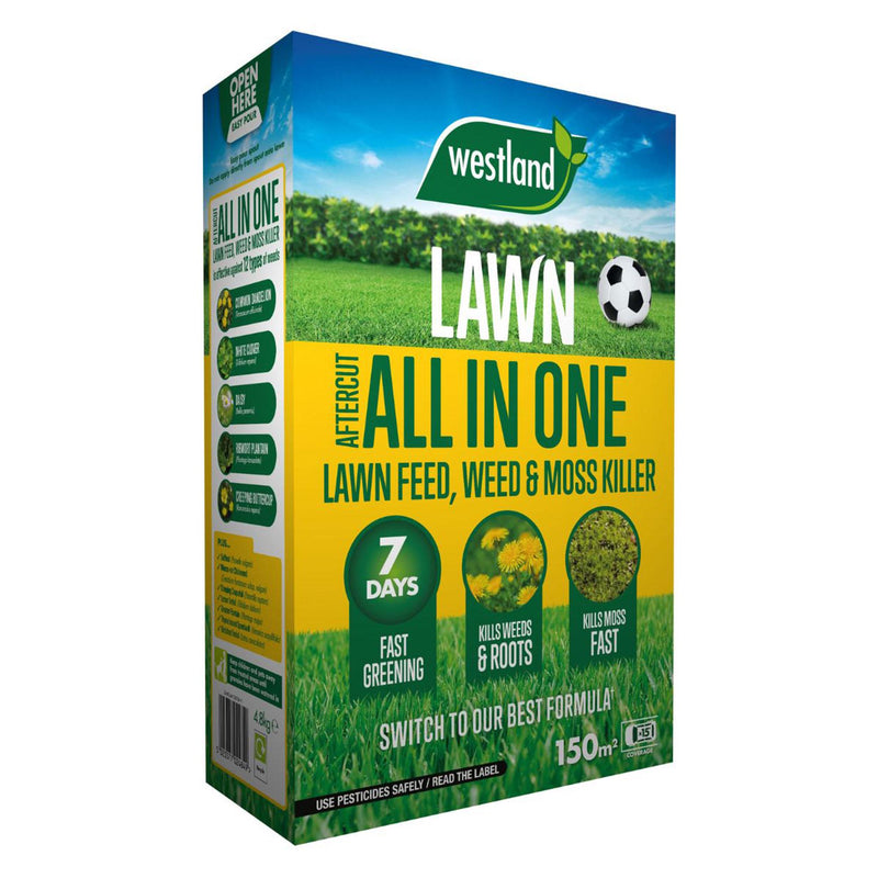 Aftercut All-In-One lawn fertiliser 150m² (British brand)