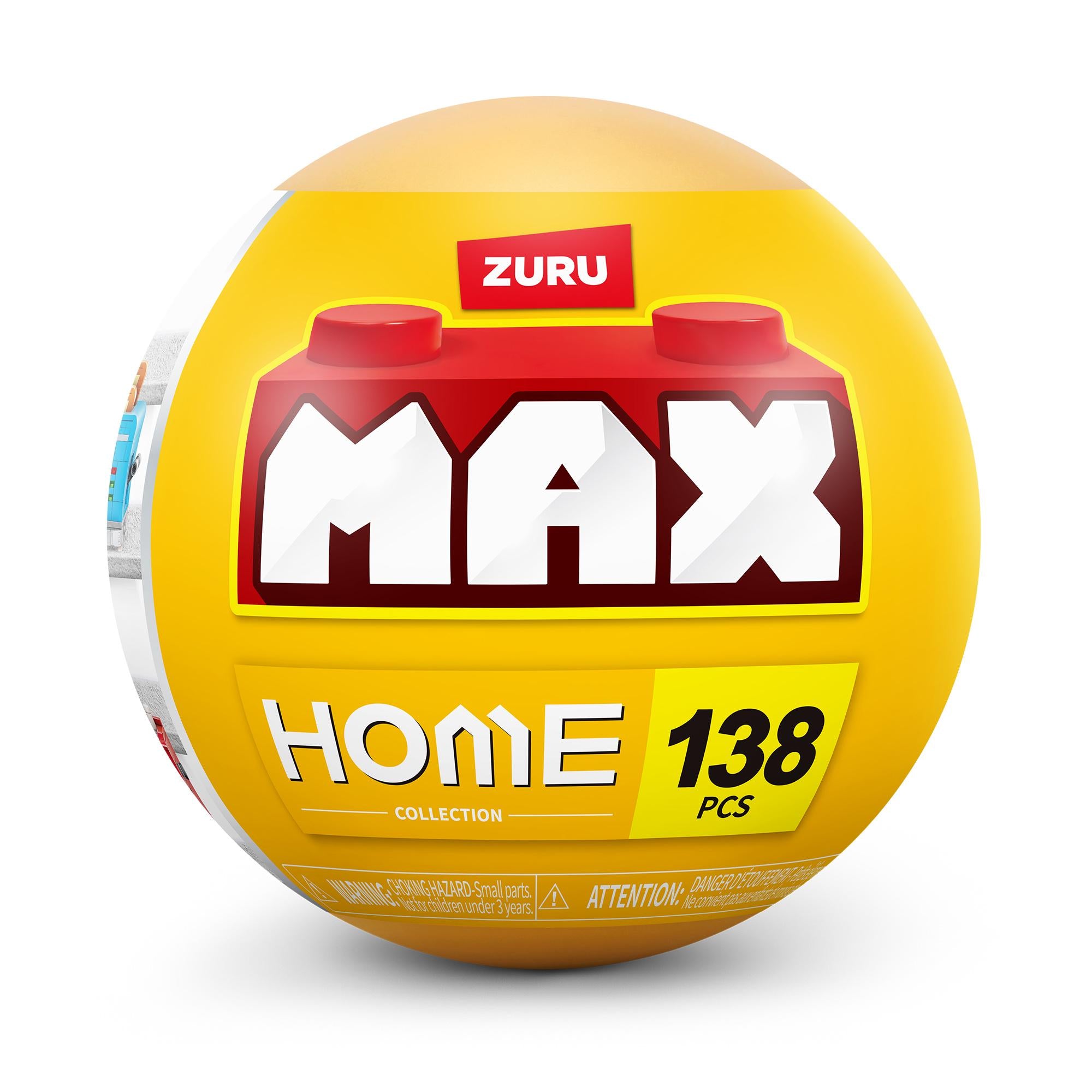 ZURU Max Build More Premium Home building toy surprise (British brand)
