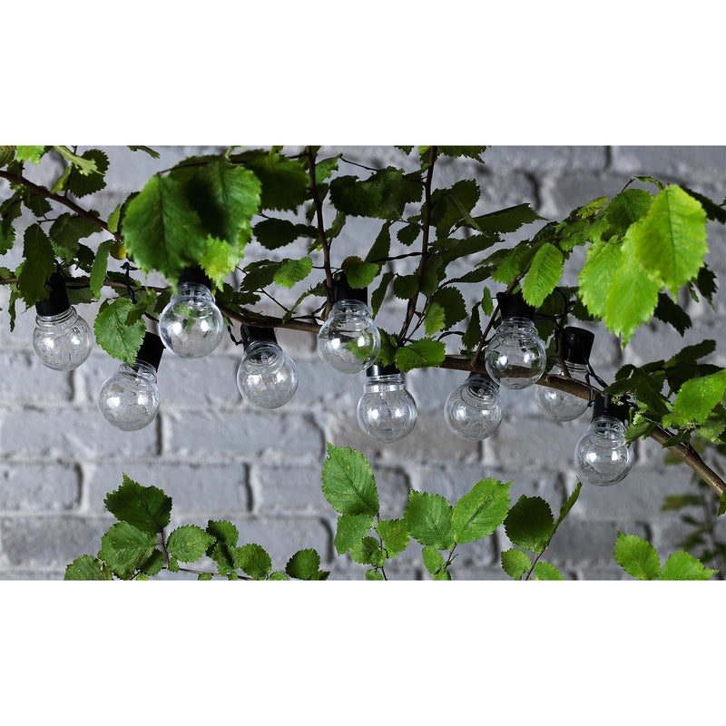 Sainsbury's Home solar festoon lights 20 clear bulbs (British brand)