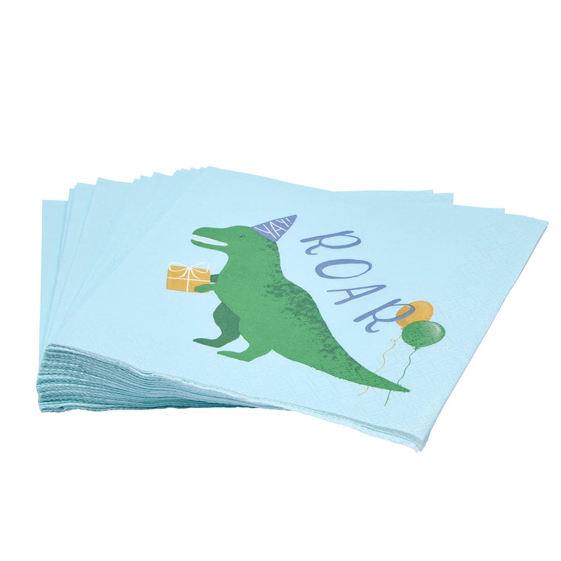 Sainsbury's Dinosaur Paper Napkins 20 Pack 33cm (British brand)