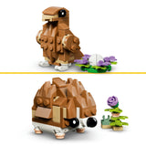 LEGO Creator 3in1 hamster with flower building set 166 pieces, imported from the UK
