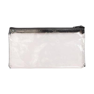 Sainsburys Sainsbury's Home Clear Pencil Case Black Zip 15cm- Buy online at McGrocer