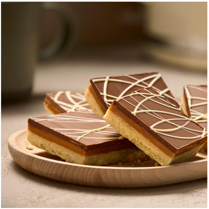 Sainsbury's Millionaire Shortbread squares 740g, imported from the UK