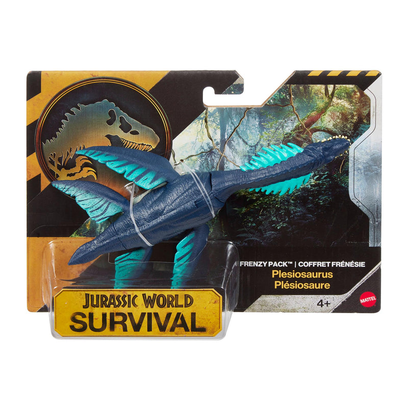 Jurassic World Frenzy Pack dinosaur action figure assortment, imported from the UK