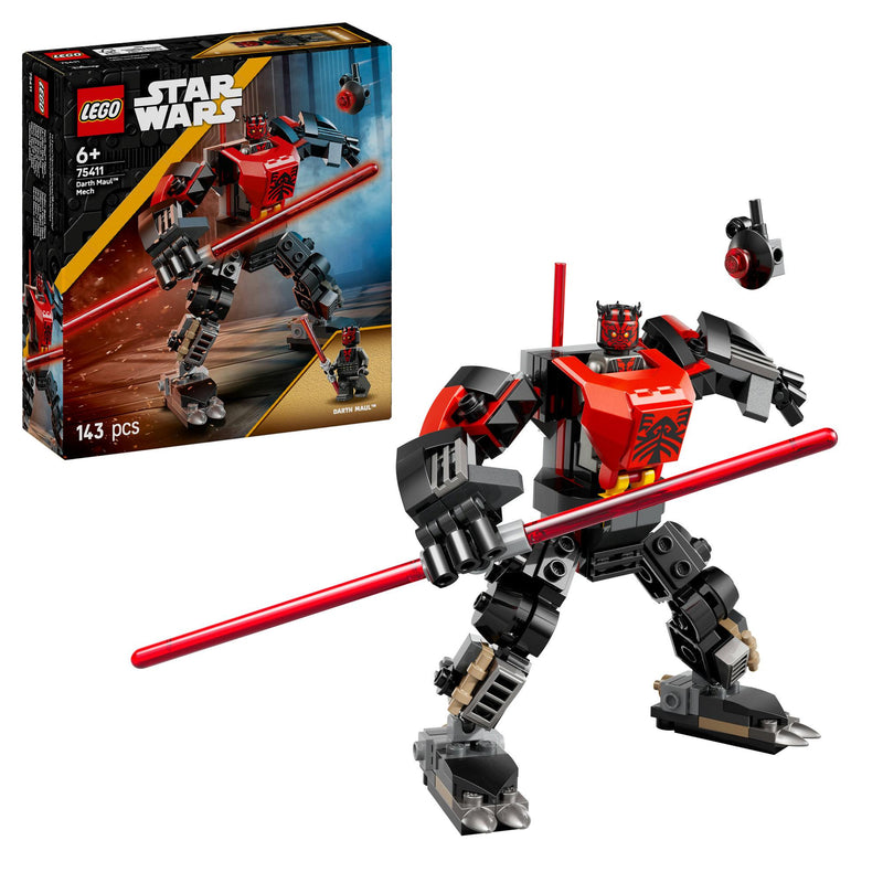LEGO Star Wars Darth Maul Mech building toy 75411, UK version