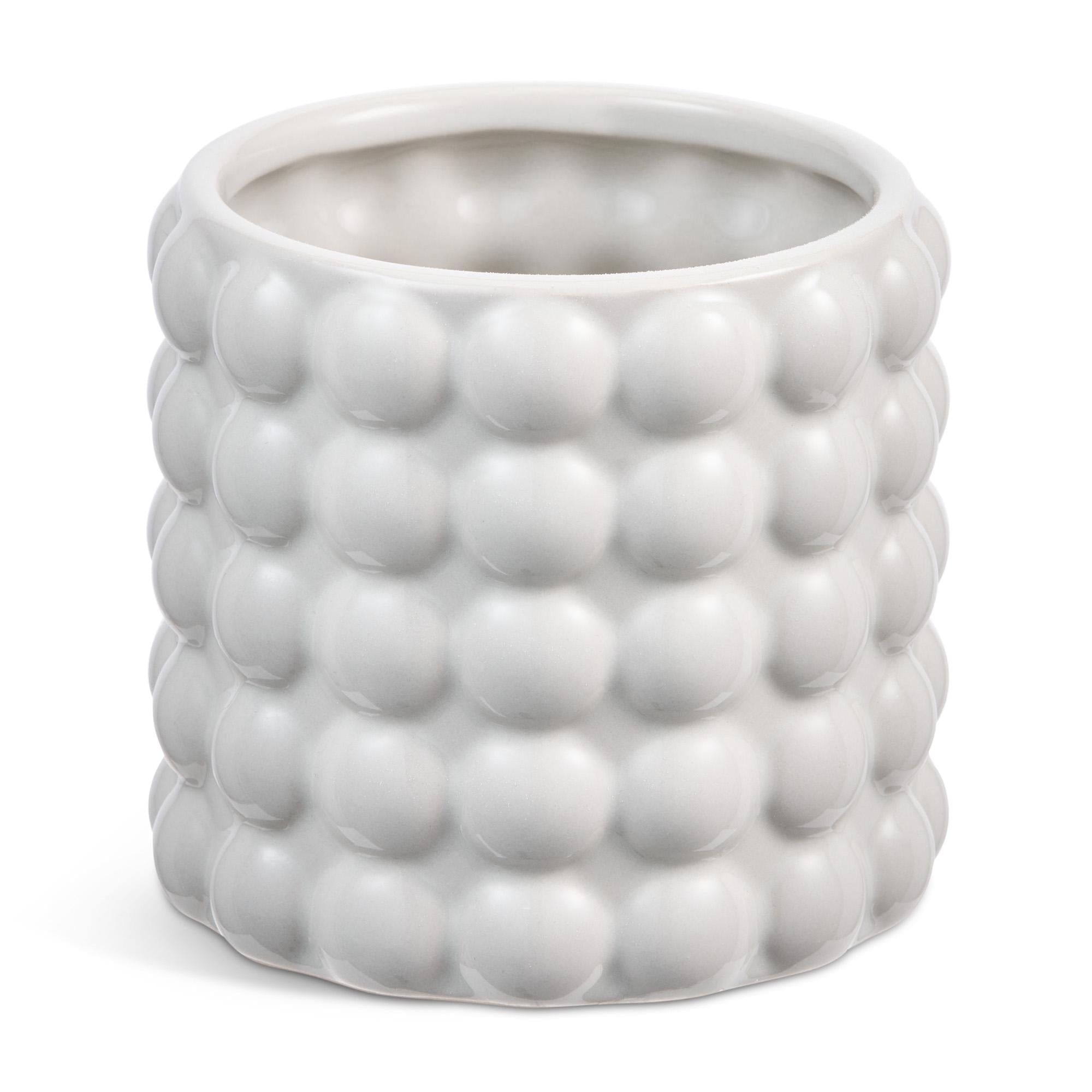 Habitat Stoneware Bobble Medium Planter for Desk Plants, UK version