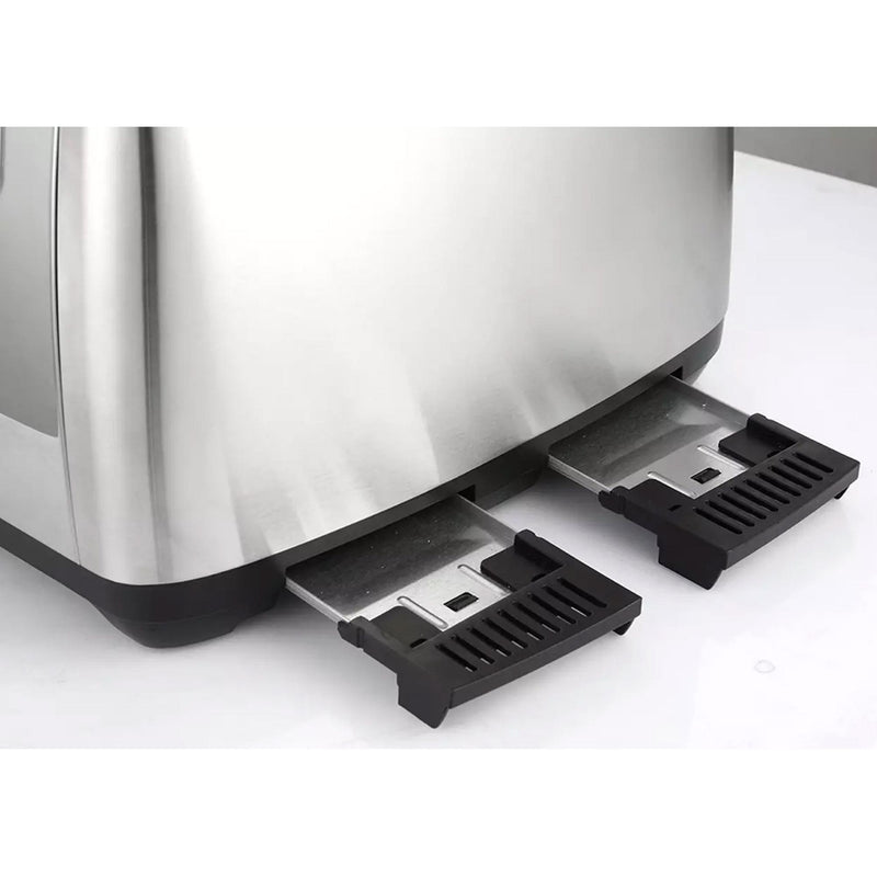 Cookworks 4 Slice Stainless Steel Toaster, British product