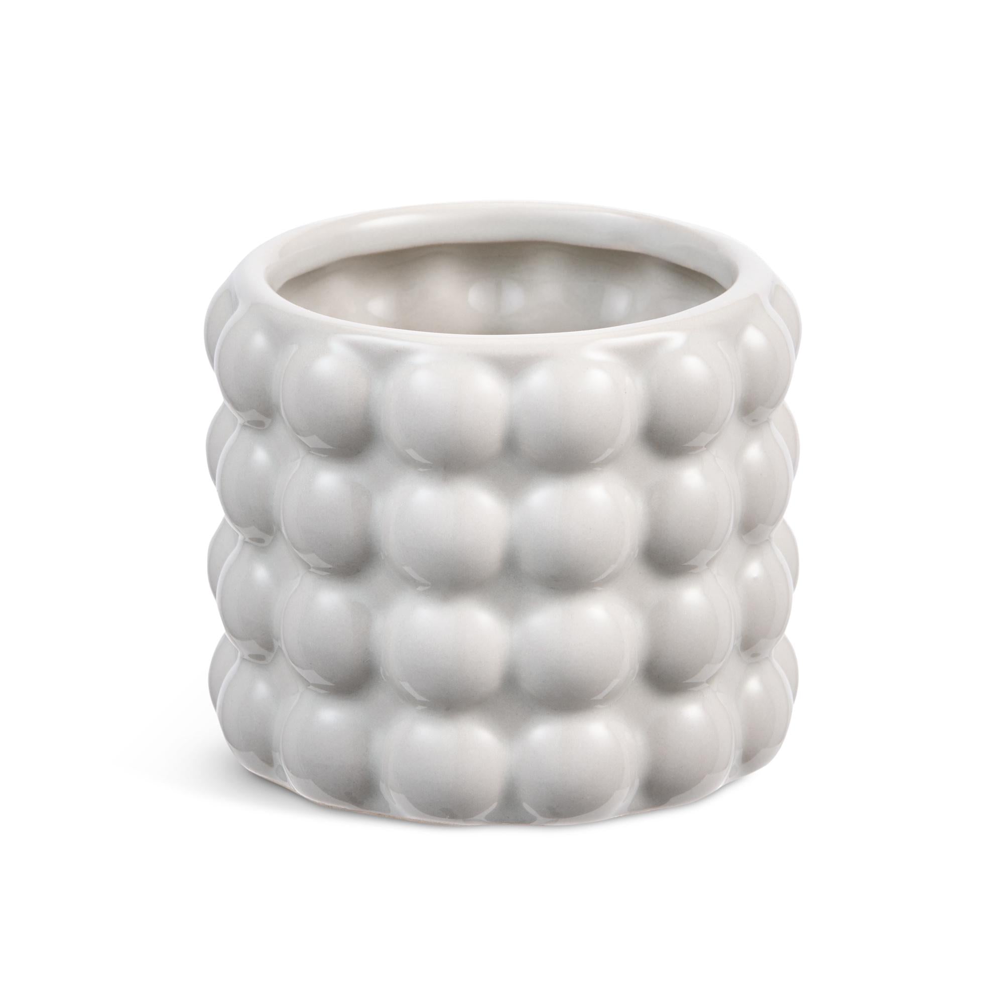 Habitat stoneware bobble planter small indoor 10.5cm, UK version