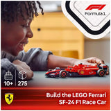 Lego Speed Champions Ferrari SF-24 F1 Race Car Building Set, UK version