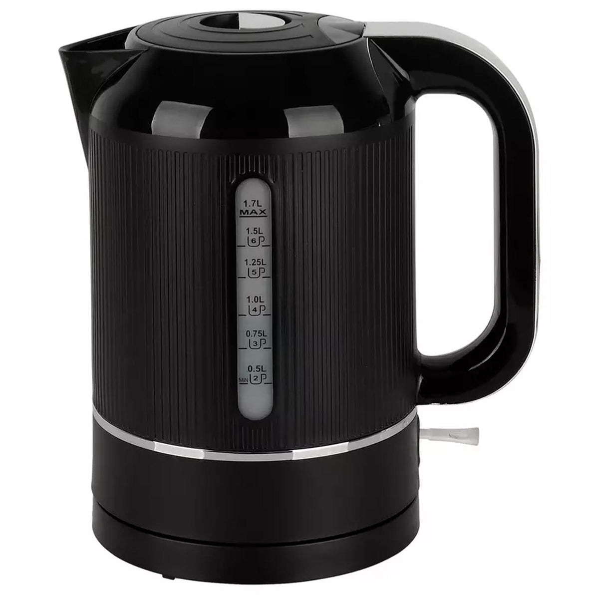 Cookworks electric kettle black 1.7 Litre - British product