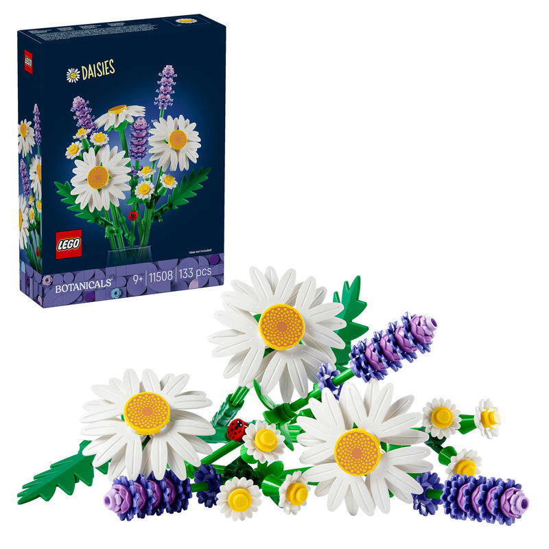 LEGO Botanicals Daisies building set 133 pieces, UK version