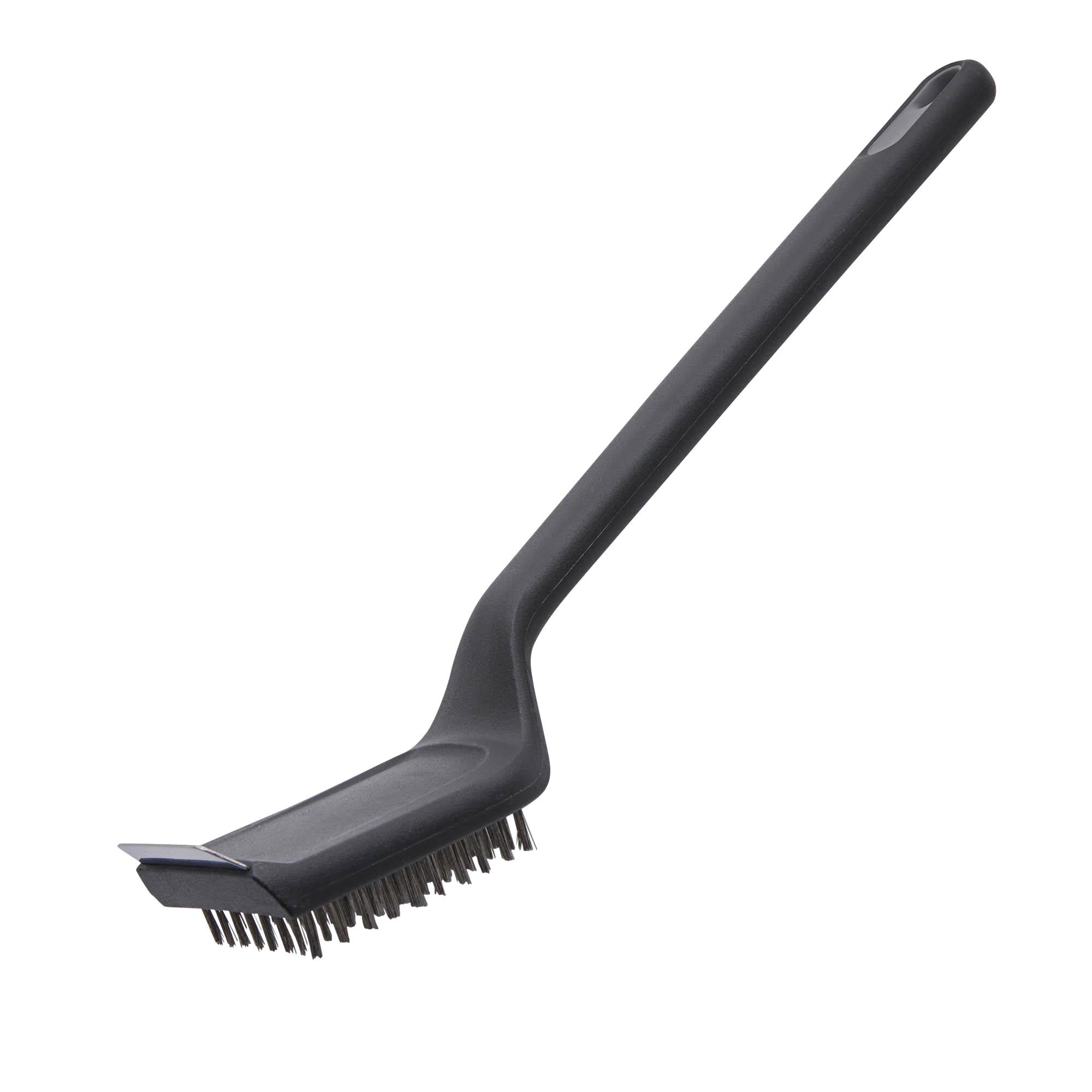 Sainsbury's Home short T-brush TPR handle BBQ cleaner - British product