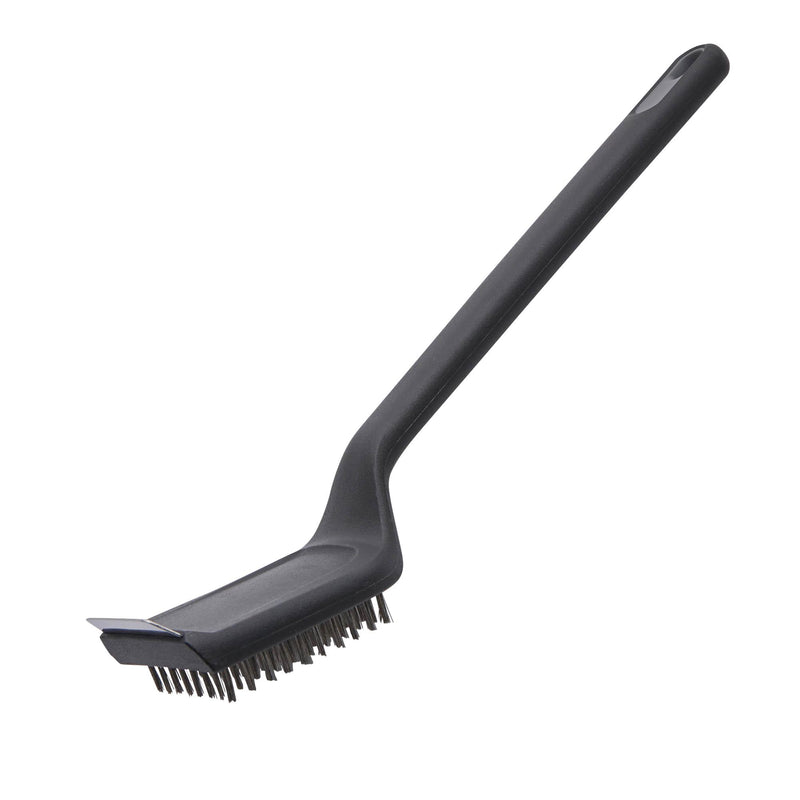 Sainsbury's Home short T-brush TPR handle BBQ cleaner - British product