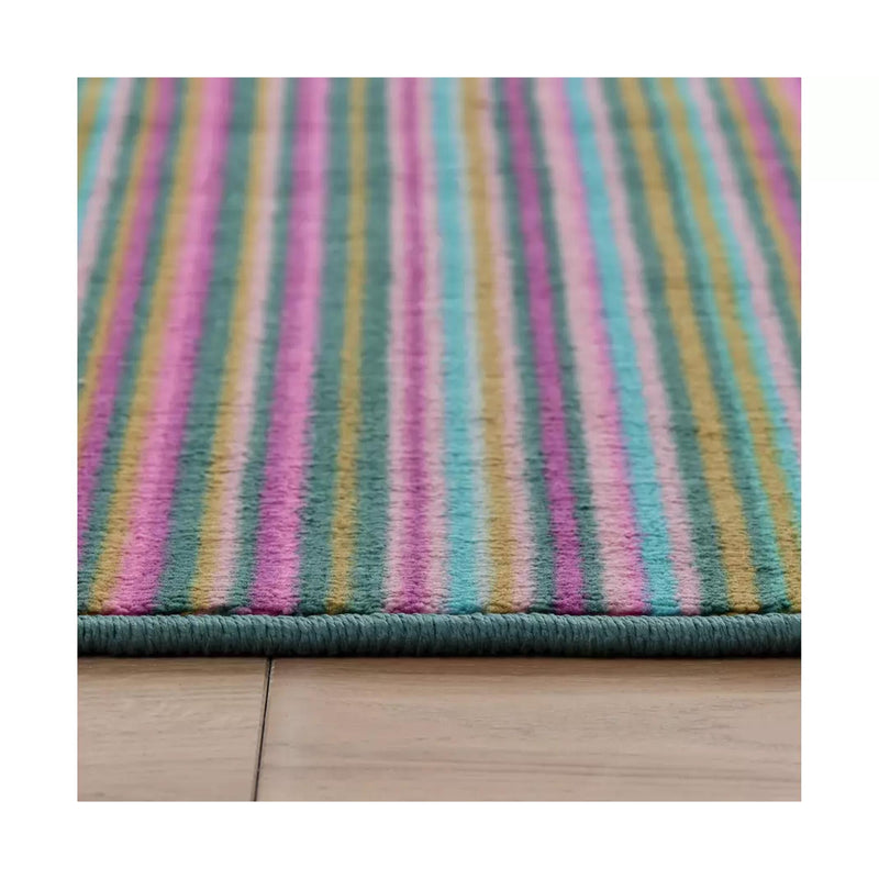 Sainsbury's Home bright stripe runner and mat 180x57cm - British product