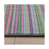 Sainsbury's Home bright stripe runner and mat 180x57cm - British product