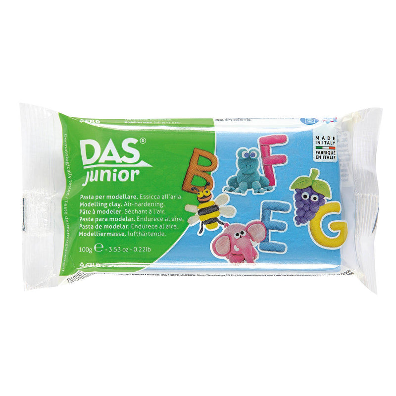 Das Junior Air Dry Clay assorted colours 100g - British product