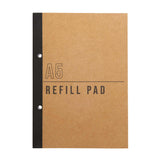 Sainsbury's Home Lined Refill Pad Black A5 (British brand)