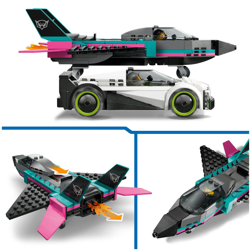 LEGO City Jet vs. Car building set 259 pieces (British brand)