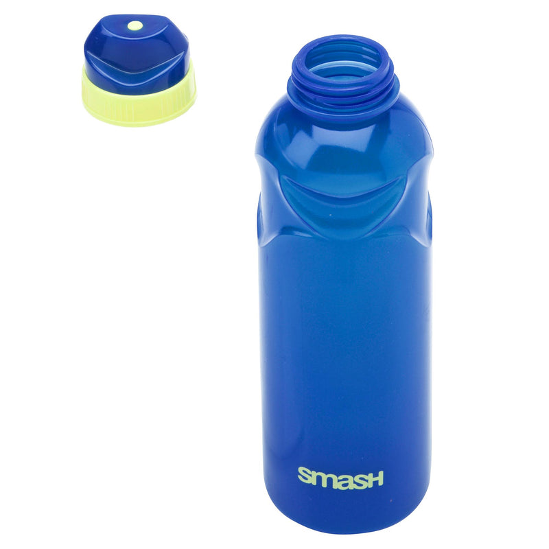Smash Blue Yellow Sports Bottle 500ml (British brand)