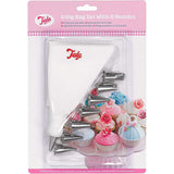 Tala Icing Bag Set Of 8 Nozzles (British brand)