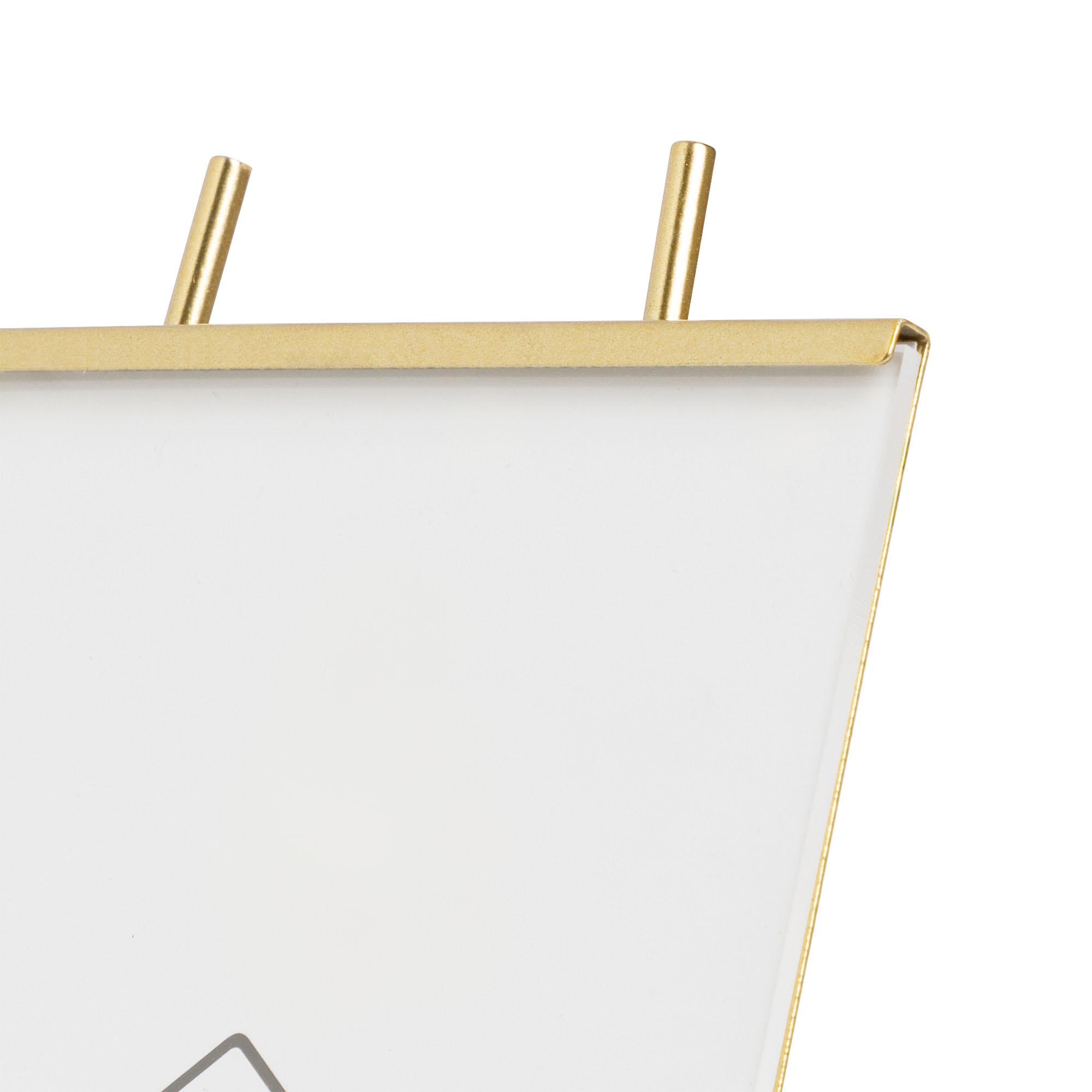Habitat Easel Photo Frame Gold 18x10cm, UK version