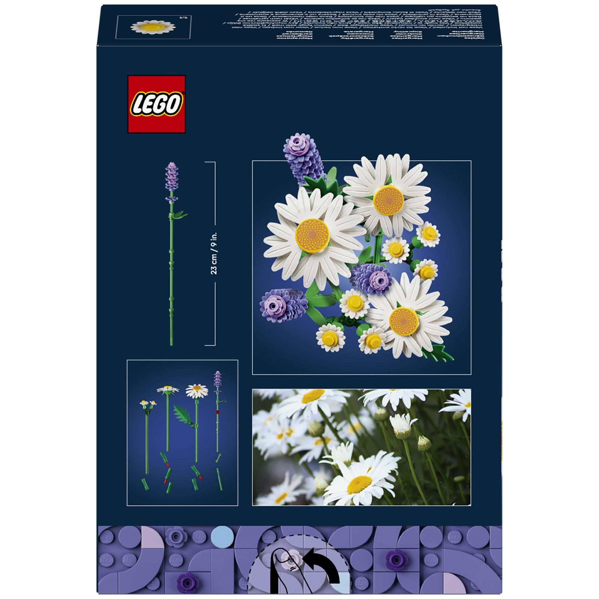 LEGO Botanicals Daisies building set 133 pieces, UK version
