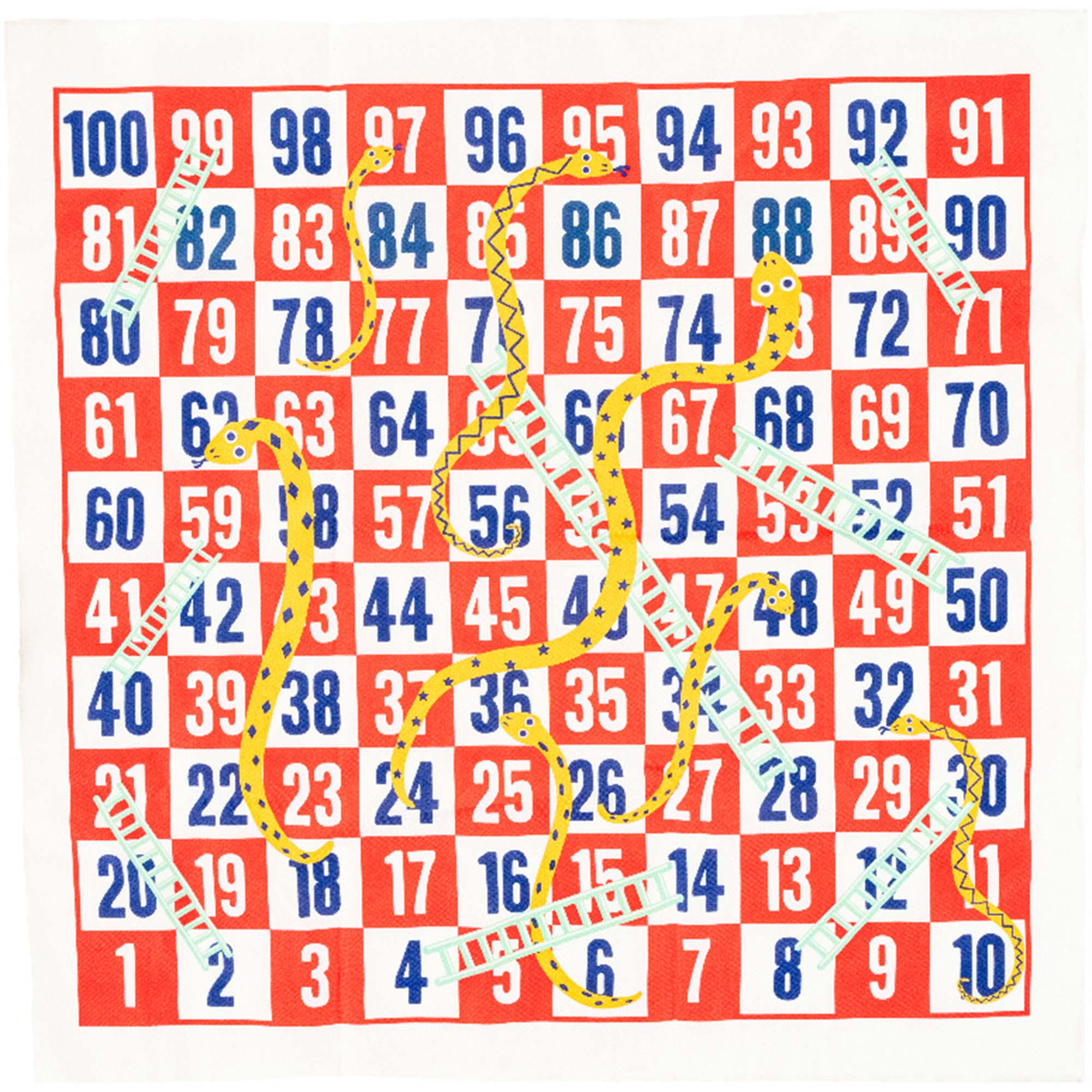 TP Toys wooden snakes and ladders outdoor game, UK version