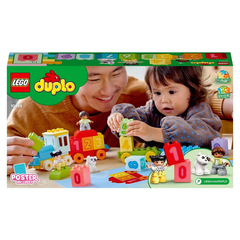 LEGO Duplo Number Train 10954 toddler toy, imported from the UK