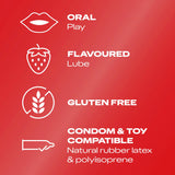 Durex Play strawberry lubricant gel 100ml - British product