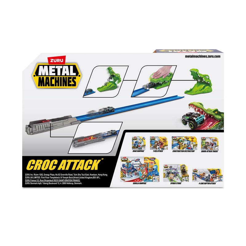 Zuru Metal Machines crocodile racing car toy (British brand)