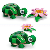 LEGO Creator 3-in-1 turtle with water lily 31377, imported from the UK