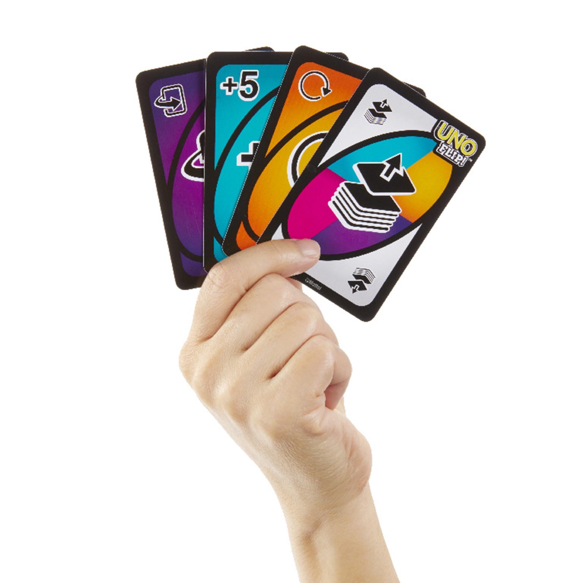 UNO Flip Card Game (British brand) used for family games
