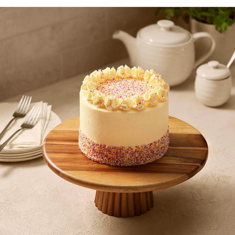 Sainsbury's rainbow layer birthday cake 1.2kg (British brand)