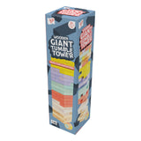 Tp Toys wooden tumble tower pastel 60 blocks (British brand)