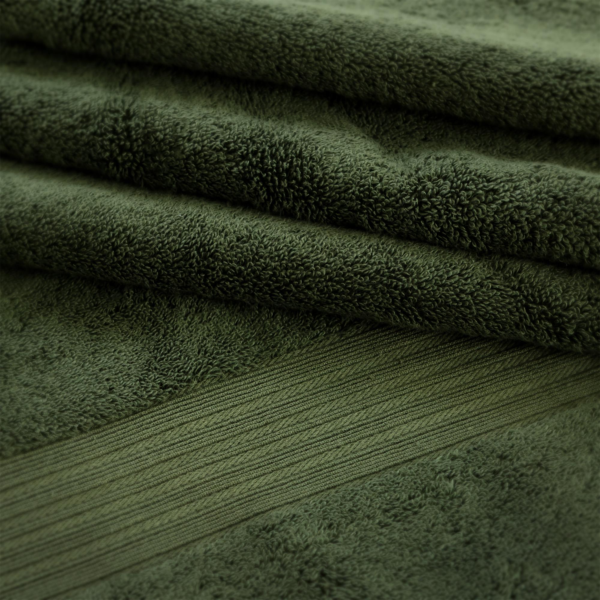 Habitat Egyptian bath sheet forest green - British product