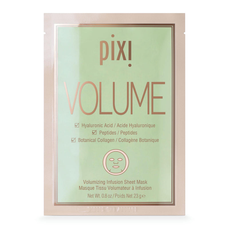 Pixi Volume Infusion Face Mask Sheet 3-pack, imported from the UK