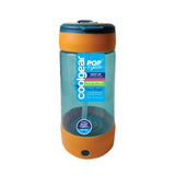 Cool Gear orange LED water bottle 450ml - British product