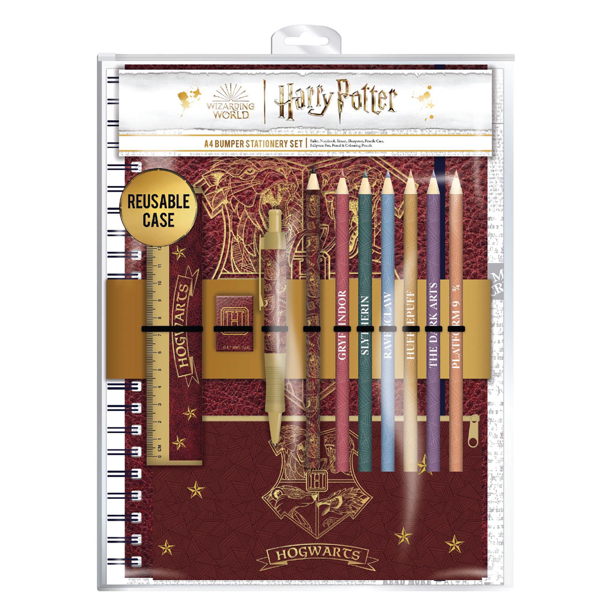 Harry Potter A4 bumper stationery set - British product