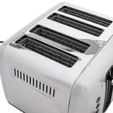 Cookworks 4 Slice Stainless Steel Toaster, British product