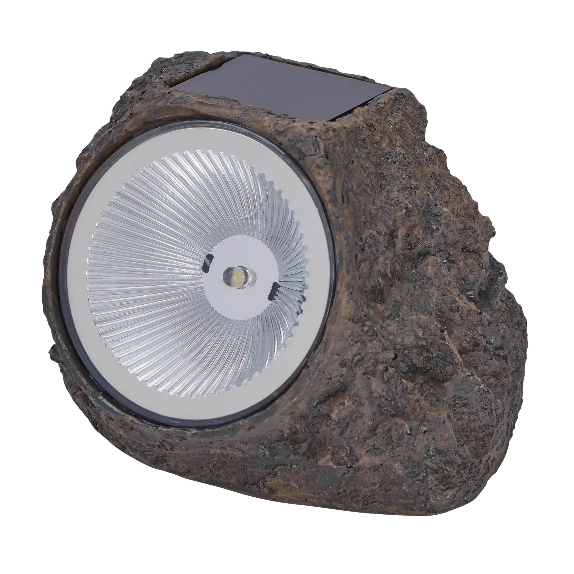 Sainsbury's small solar rock light (British brand)