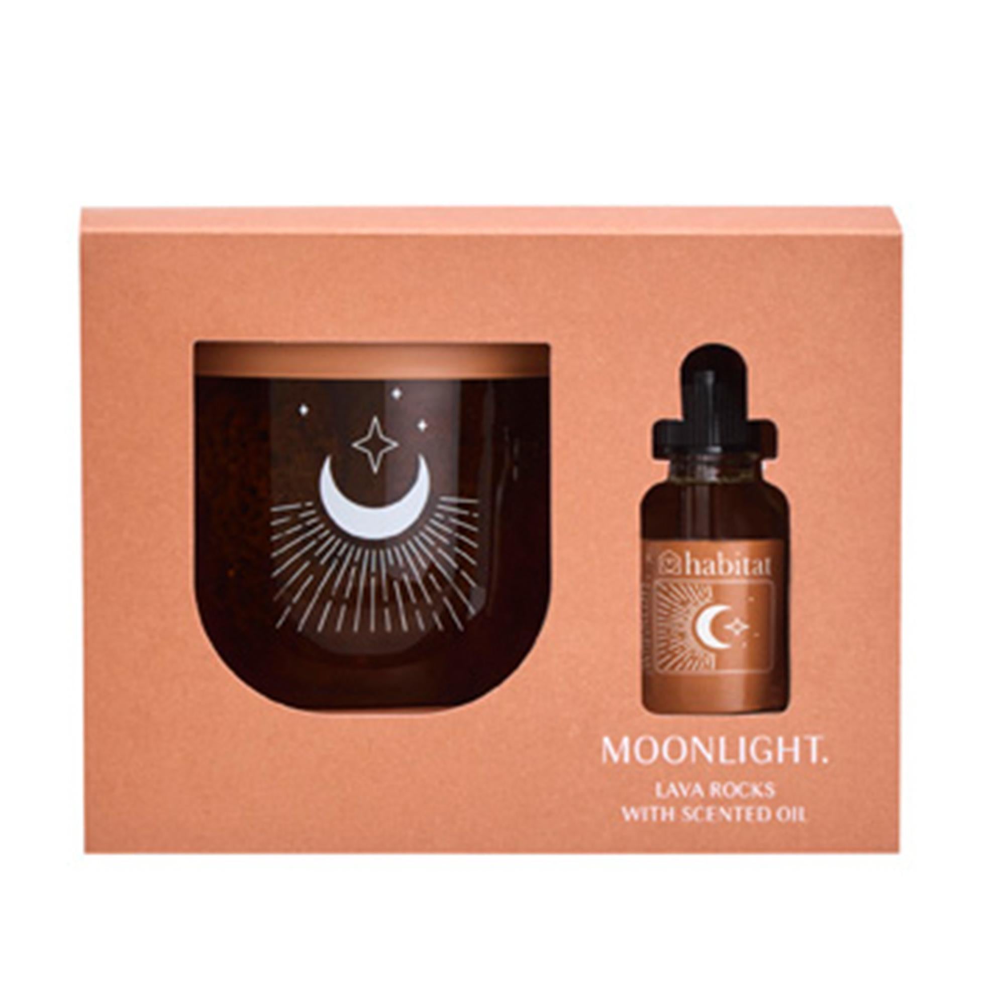 Habitat scented lava rocks Amber Moon 15ml, UK version